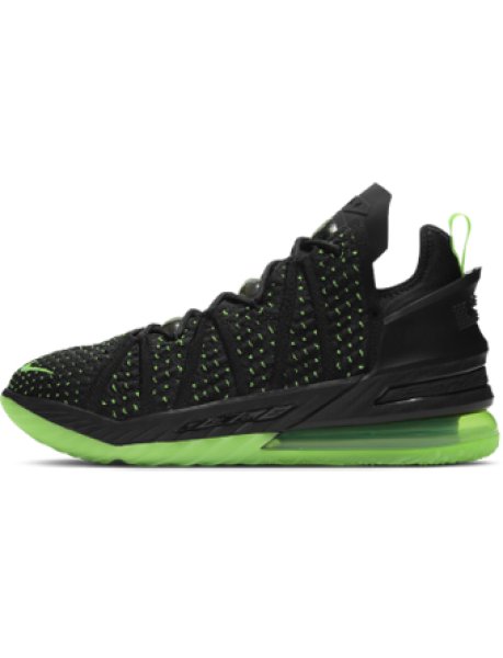 Lebron 18 Dunkman Black/Electric Green CQ9284-005 Nike ナイキ 