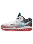 画像1: Lebron 8 V/2 Low "Miami Nights" Wht/Solar  Red/Glass Blu/Wht DJ4436-100 Nike ナイキ シューズ  レブロン ジェームス 【海外取寄】 (1)