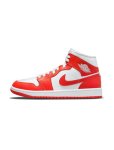 画像1: Wmns Air Jordan 1 Mid "Syracuse" Wht/Hot Orange BQ6472-116  Jordan ジョーダン シューズ   【海外取寄】【WOMEN'S】 (1)