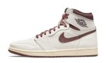 画像1: Air Jordan 1 High Retro OG SP Blk/Wht/Burgundy DO7097-100 Jordan ジョーダン シューズ   【海外取寄】 (1)