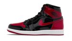 画像1: Air Jordan 1 Retro Hi OG Patent　Bred Blk/Red 555088-063 Jordan ジョーダン シューズ   【海外取寄】 (1)