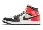 画像1: WMS Air Jordan 1 Mid  Light Orewood Brown DQ6078-100 Jordan ジョーダン シューズ   【海外取寄】【WOMEN'S】 (1)