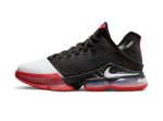 画像1: Lebron 19 Low  Blk/Wht/Red DH1271-001 Nike ナイキ シューズ  レブロン ジェームス 【海外取寄】 (1)