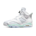 画像1: Wmns Air Jordan 6 Retro Mint Foam Wht/Gray DQ4914-103 Jordan ジョーダン ミントフォーム シューズ   【海外取寄】【WOMEN'S】 (1)