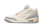 画像1: Air Jordan 3 Retro SE Muslin Beigue/U.Red DH7139-100 Jordan ジョーダン モスリン シューズ   【海外取寄】 (1)