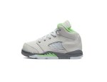 画像1: Air Jordan 5 Retro Green Bean TD Green/Gray/Silver DQ3736-003 Jordan ジョーダン シューズ   【海外取寄】【TD】 (1)