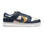 画像1: Dunk Low Retro PRM Graffiti Navy/Yelow DM0108-400 Nike ナイキ グラフィティー シューズ   【海外取寄】 (1)