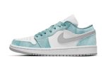 画像1: Air Jordan 1 Low SE White/Emerald DN3705-301 Jordan ジョーダン スウェード シューズ   【海外取寄】 (1)