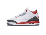 画像1: AIR JORDAN 3 RETRO GS White/Fire Red Cement DM0967-160 Jordan ジョーダン シューズ   【海外取寄】【GS】キッズ (1)