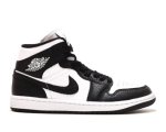 画像1: Wmns Air Jordan 1 Mid SE  White/Black DR0501-101 Jordan ジョーダン シューズ   【海外取寄】【WOMEN'S】 (1)