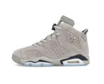 画像1: Air Jordan 6 Retro GS Georgetown Grey/College Navy 384665-012 Jordan ジョーダン シューズ   【海外取寄】【GS】キッズ (1)