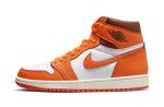 画像1: Wmns Air Jordan 1 High Retro OG Starfish White/Orange/Sail DO9369-101 Jordan ジョーダン スターフィッシュ シューズ   【海外取寄】【WOMEN'S】 (1)