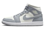 画像1: Wmns Air Jordan 1 Mid  Stealth Sail/Gray BQ6472-115 Jordan ジョーダン シューズ   【海外取寄】【WOMEN'S】 (1)