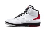 画像1: Air Jordan 2 Retro　OG Chicago　GS White/Varsity Red-Black DX2591-106 Jordan ジョーダン シカゴ　レトロ シューズ   【海外取寄】【GS】キッズ (1)