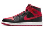 画像1: Air Jordan 1 Mid   Alternate Bred Black/Red DQ8426-060 Jordan ジョーダン シューズ   【海外取寄】 (1)