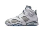 画像1: Air Jordan 6 Retro GS White/Cool Gray 384665-100 Jordan ジョーダン シューズ   【海外取寄】【GS】キッズ (1)