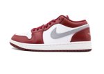 画像1: Air Jordan 1 Low  White/Cherry/Cement Gray 553558-615 Jordan ジョーダン シューズ   【海外取寄】 (1)