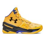 画像1: Curry 2 Bang Bang GS Yellow/Black 3026302-700 UnderArmour アンダーアーマー シューズ  ステフォン カリー 【海外取寄】【GS】キッズ (1)