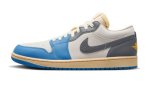 画像1: Air Jordan 1 Low SE Craft UNC  White/U. Blue/Grey/Sail DZ5376-469 Jordan ジョーダン シューズ   【海外取寄】 (1)