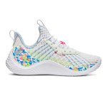 画像1: Curry 10  SPLASH PARTY White/Blue/Silver 3026271-100 UnderArmour アンダーアーマー シューズ  ステフォン カリー 【海外取寄】 (1)