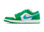 画像1: Wmns Air Jordan 1 Low Green/Aquatone/White DC0774-304 Jordan ジョーダン シューズ   【海外取寄】【WOMEN'S】 (1)