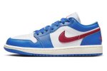 画像1: Wmns Air Jordan 1 Low SE Blue/Red/White/Sail DC0774-416 Jordan ジョーダン シューズ   【海外取寄】【WOMEN'S】 (1)