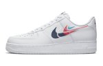 画像1: AIR FORCE 1 '07 Multi Swooshes White/Black-Orange-Teal FJ4226-100 Nike ナイキ シューズ   【海外取寄】 (1)