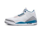 画像1: Air Jordan 3 Retro Wizards White/Blue DM0967-148 Jordan ジョーダン シューズ   【海外取寄】【GS】キッズ (1)