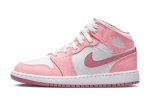 画像1: Air Jordan 1 Mid GS Valentine Pink/White DQ8423-616 Jordan ジョーダン バレンタインデー シューズ   【海外取寄】【GS】キッズ (1)