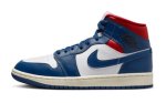 画像1: Wmns Air Jordan 1 Mid White/Blue/Red BQ6472-146 Jordan ジョーダン シューズ   【海外取寄】【WOMEN'S】 (1)