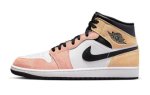 画像1: Air Jordan 1 Mid SE Flight Club  White/Pink/Beige/Black DX4332-800 Jordan ジョーダン シューズ   【海外取寄】 (1)