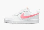 画像1: COURT BOROUGH Low 2 GS White/Laser Orange BQ5448-124 Nike ナイキ シューズ   【海外取寄】【GS】キッズ (1)