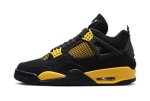 画像1: Air Jordan 4 Retro Thunder Black/Yellow DH6927-017 Jordan ジョーダン シューズ   【海外取寄】 (1)