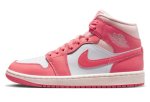 画像1: Wmns Air Jordan 1 Mid Sea Coral White/Pink BQ6472-186 Jordan ジョーダン シューズ   【海外取寄】【WOMEN'S】 (1)