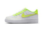 画像1: Air Force 1 Low  LV8  GS  White/Volt DV1680-100 Nike ナイキ シューズ   【海外取寄】【GS】キッズ (1)