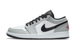 画像1: Air Jordan 1 Low  Grey/Red/White 553558-030 Jordan ジョーダン シューズ   【海外取寄】 (1)