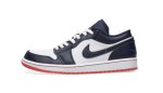 画像1: Air Jordan 1 Low Obsidian/White/Ember 553558-481 Jordan ジョーダン シューズ   【海外取寄】 (1)