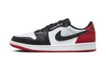 画像1: Air Jordan 1 Low Retro OG Black Toe White/Black/Red CZ0790-106 Jordan ジョーダン つま黒 シューズ   【海外取寄】 (1)