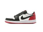 画像1: Air Jordan 1 Low Retro OG　GS Black Toe White/Black/Red CZ0858-106 Jordan ジョーダン つま黒 シューズ   【海外取寄】【GS】キッズ (1)