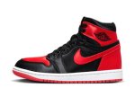 画像1: Wmns Air Jordan 1 Retro HI OG Satin Bred Black/Red FD4810-061 Jordan ジョーダン シューズ   【海外取寄】【WOMEN'S】 (1)