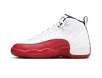 画像1: Air Jordan 12 Retro GS Cherry White/Black/Varsity Red 153265-116 Jordan ジョーダン レトロ シューズ   【海外取寄】【GS】キッズ (1)