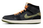 画像1: Air Jordan 1 Mid SE Craft  Anthracite/Light Olive FD6817-003 Jordan ジョーダン シューズ   【海外取寄】 (1)