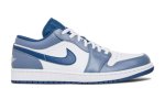 画像1: Air Jordan 1 Low Ashen Slate White/Steel Blue 553558-414 Jordan ジョーダン シューズ   【海外取寄】 (1)