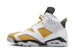 画像1: Air Jordan 6 Retro White/Yellow Ochre/Black CT8529-170 Jordan ジョーダン イエローオークル シューズ   【海外取寄】 (1)