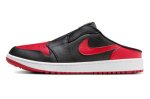 画像1: AIR JORDAN 1　Low Golf MULE Bread Black/Red FJ1214-001 Jordan ジョーダン ミュール　スリッポン シューズ   【海外取寄】 (1)