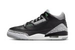 画像1: Air Jordan 3 Retro　Green Glow Black/Green/Wolf Grey CT8532-031 Jordan ジョーダン シューズ   【海外取寄】 (1)