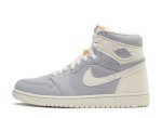 画像1: Air Jordan 1 High Retro OG Craft　 Sea Glass/Ivory/Coconut Milk FD8636-011 Jordan ジョーダン シューズ   【海外取寄】 (1)