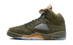 画像1: Air Jordan 5 Retro  Army Olive/Orange/Black DD0587-308 Jordan ジョーダン シューズ   【海外取寄】 (1)