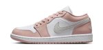 画像1: Wmns Air Jordan 1 Low  Crimson Tint White/Light Bone/Beige  DC0774-120 Jordan ジョーダン シューズ   【海外取寄】【WOMEN'S】 (1)