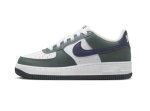 画像1: Air Force 1 GS  Whit/Green/Obsidian HF5178-300 Nike ナイキ シューズ   【海外取寄】【GS】キッズ (1)